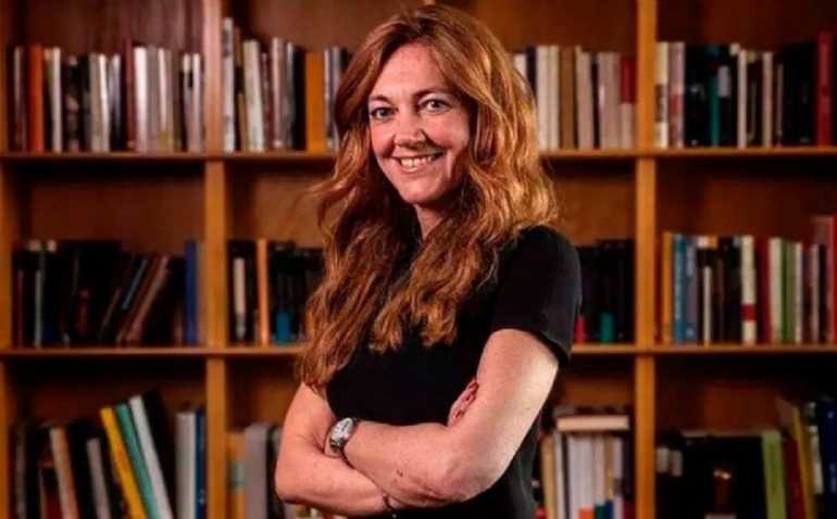 La vicepresidenta de Prisa, Pilar Gil, consejera del Real Zaragoza y de la Nueva Romareda