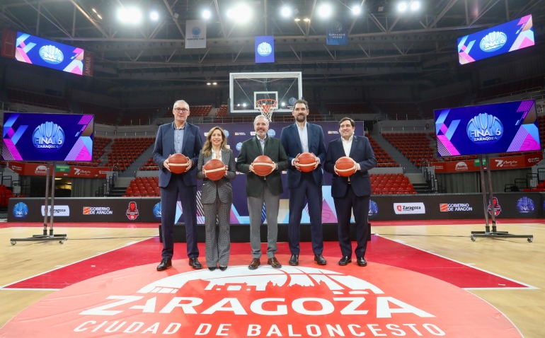 Zaragoza será sede de la Final Six de la Euroliga femenina de baloncesto en 2025, 2026 y 2027