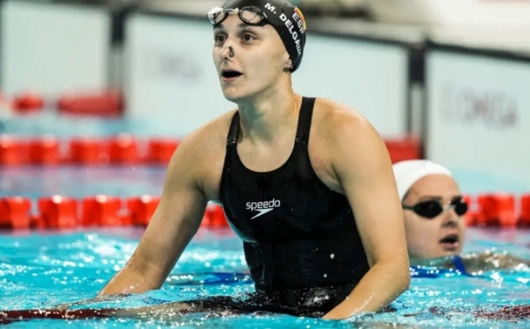 La zaragozana María Delgado triunfa en la última prueba de la Liga AXA de natación paralímpica de 2024