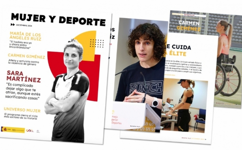 La revista ‘Mujer y Deporte’ del CSD homenajea en su último número del año a las deportistas que han anunciado su retirada profesional en 2024