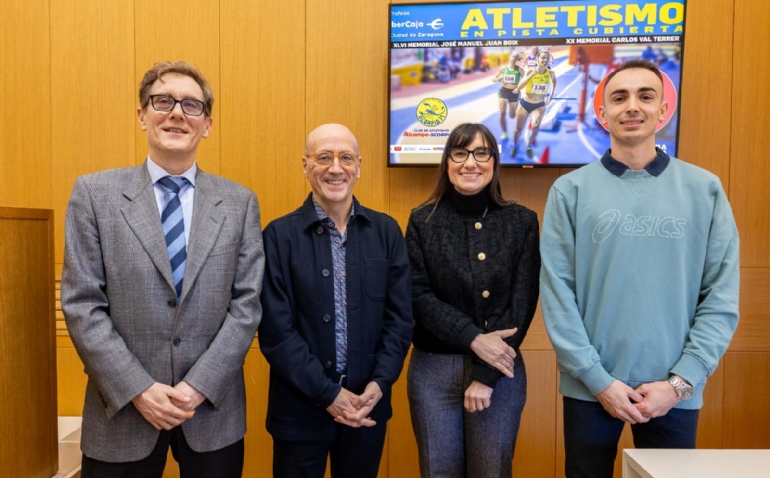 Vuelve una nueva edición del Trofeo Ibercaja Ciudad de Zaragoza de atletismo en pista cubierta