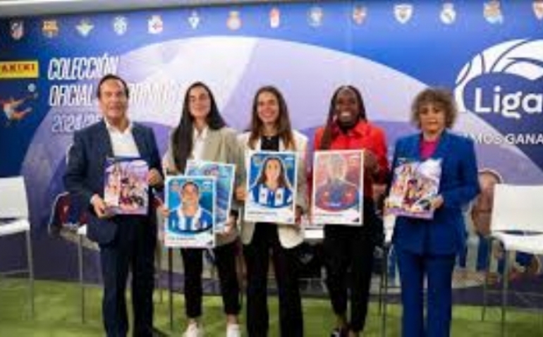 'Panini' presenta su tercer álbum de la Liga F con más series especiales y más cromos exclusivos