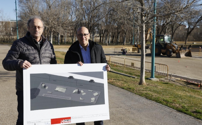 El barrio de La Almozara recupera su skate park junto a la ribera del Ebro