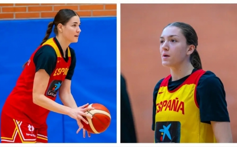 Helena Pueyo y Nerea Hermosa ya trabajan con la selección española de baloncesto