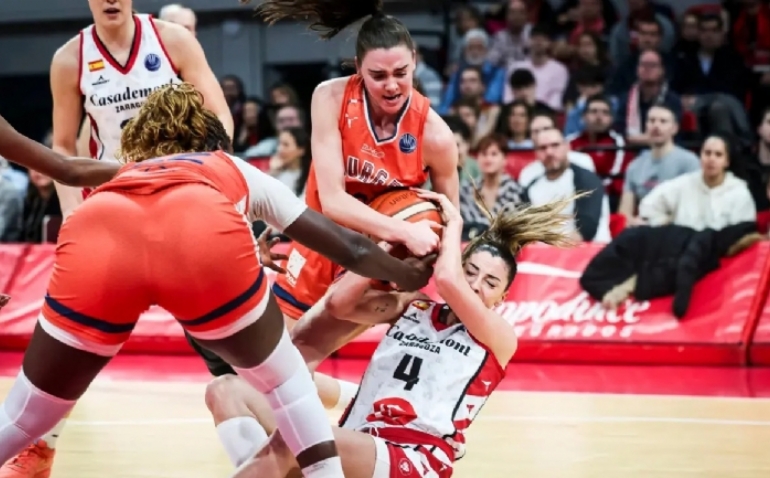 Casademont Zaragoza no aguanta el ritmo de Bourges y necesita un milagro para clasificarse a la Final Six (55-75)