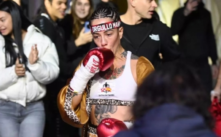 La zaragozana Cristina Navarro peleará en Toronto por el título mundial minimosca de la WBA