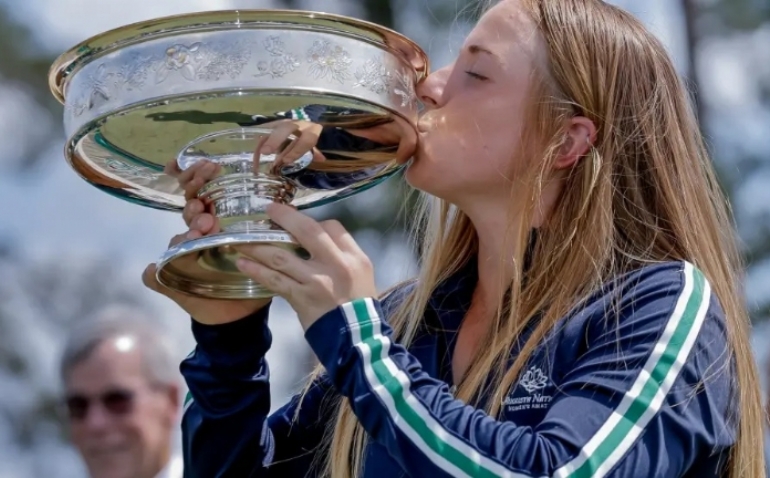 Carla Bernat, primera española que gana el Masters de Augusta femenino de golf