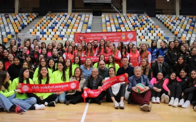 Zaragoza, San Mateo de Gállego y María de Huerva, sede del Campeonato de España cadete femenino de voleibol
