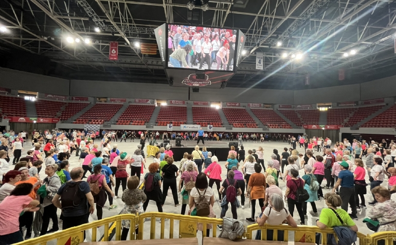 1.300 personas participaron en la fiesta fin de curso del Programa «Actividad Física para Adultos y Mayores de 67 años»