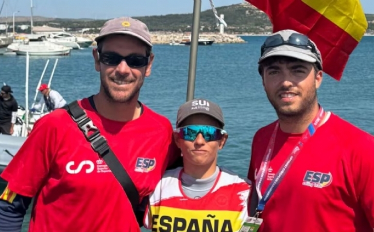 Lluc Bestard, campeona de Europa de Optimist
