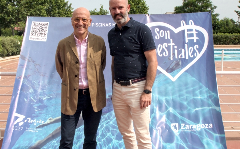 Las piscinas municipales de Zaragoza ultiman sus preparativos para abrir este sábado 7 de junio