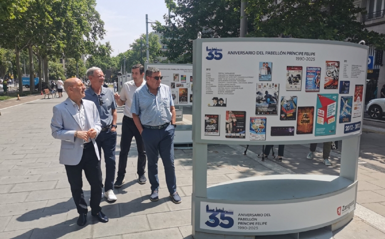 La Gran Vía acoge la exposición conmemorativa del 35 aniversario del Pabellón Príncipe Felipe