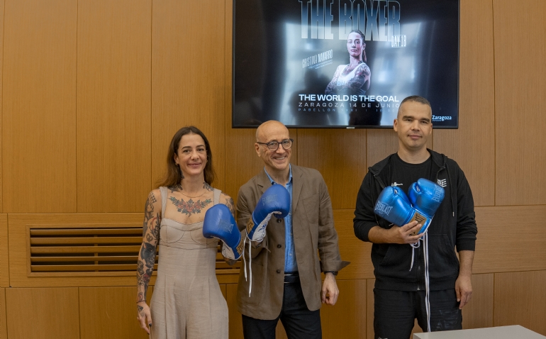 La boxeadora zaragozana Cristina Navarro se juega el título iberoamericano WBA en el CDM Siglo XXI