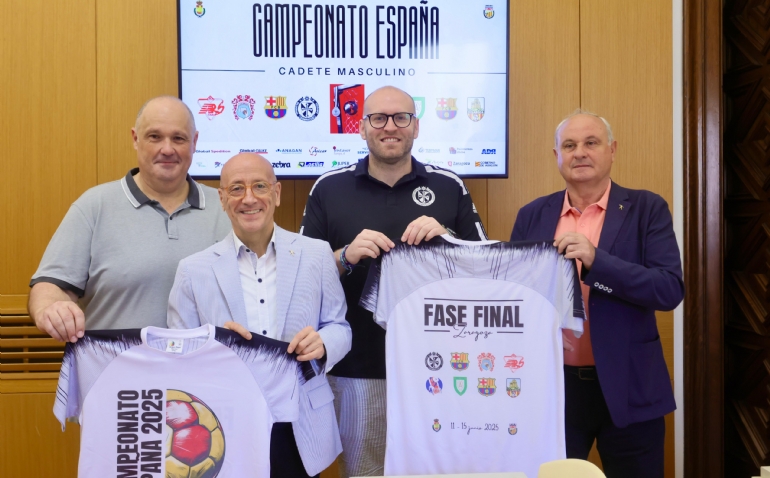Zaragoza acoge del 11 al 15 de junio la fase final del Campeonato de España cadete de balonmano