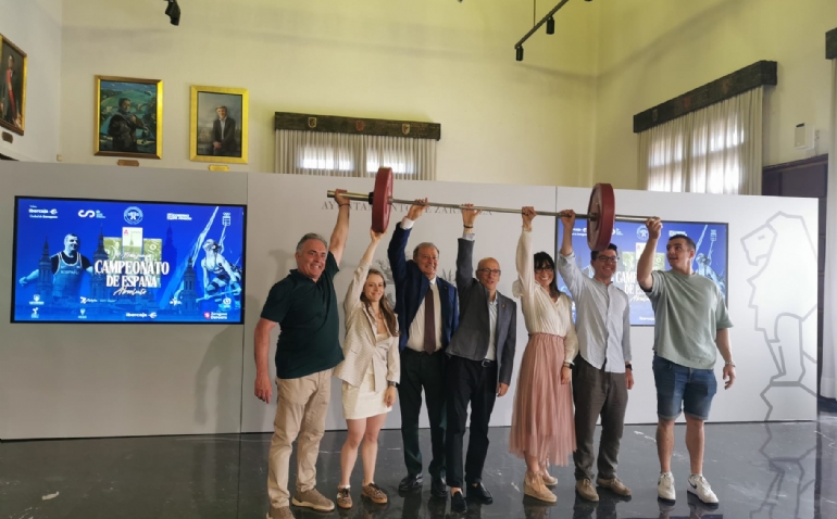 La élite nacional de la halterofilia se da cita este fin de semana en Zaragoza