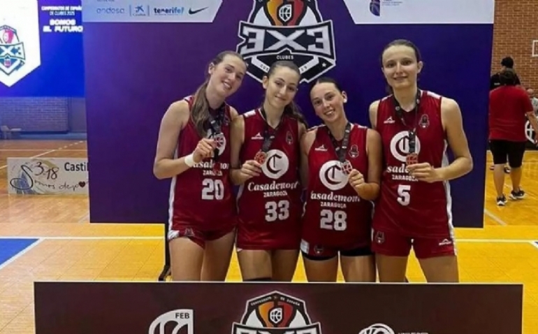 El Casademont U17 gana el Campeonato de España de 3x3