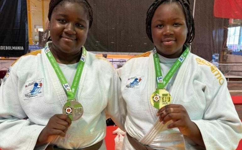 Bronce, oro y plata para el Judo Binéfar en la Supercopa de España Junior de Cáceres
