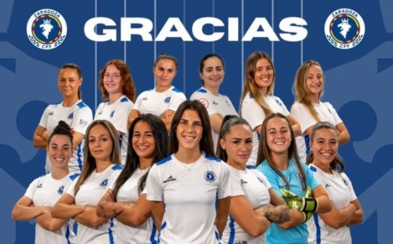 El Zaragoza CFF inicia una nueva etapa con múltiples salidas en su plantilla