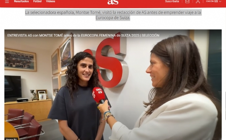 Tomé: “Es un equipo valiente, vamos a por la Euro”