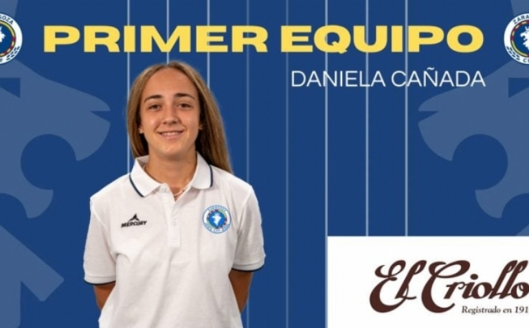 Daniela Cañada da el salto al primer equipo del Zaragoza CFF