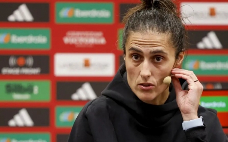 Montse Tomé ignora el ataque de Jenni Hermoso: 