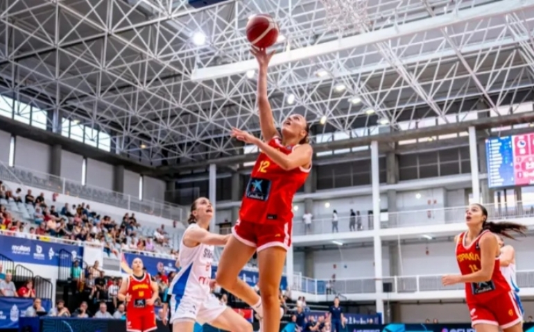 La aragonesa Leyre Urdiain, campeona de Europa de baloncesto sub-18
