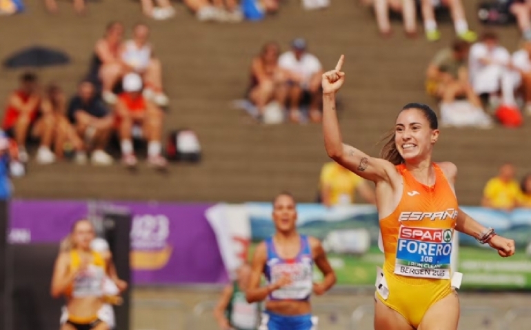 María Forero cumple y se cuelga el oro en los 5.000 metros