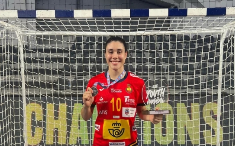 Laura Rodríguez, subcampeona júnior del Europeo: 