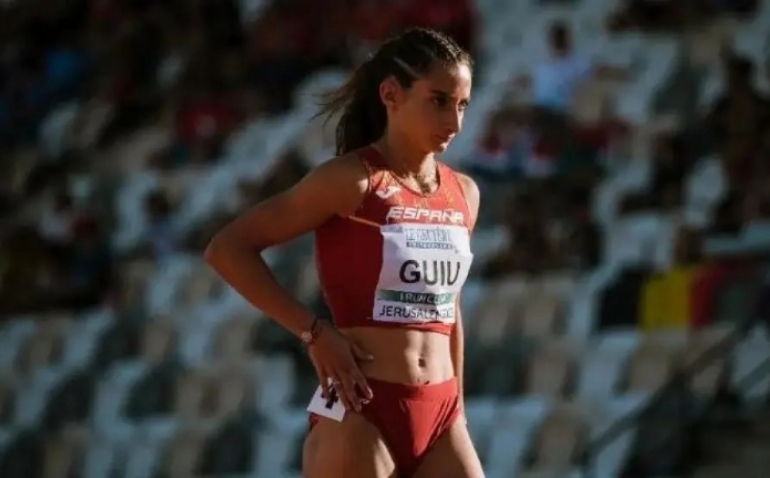La aragonesa Elena Guiu conquista la plata en el relevo 4x100 del campeonato de España de atletismo
