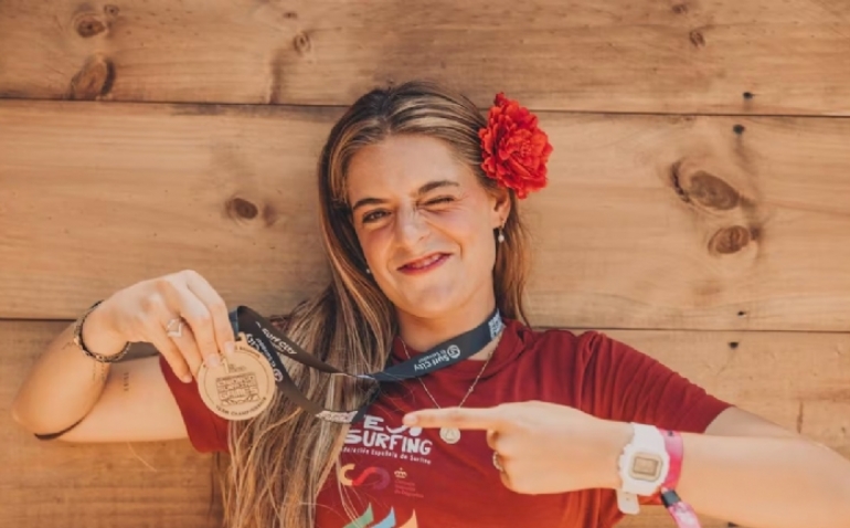 Histórica Janire González-Etxabarri: campeona del mundo