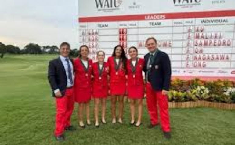 España logra la medalla de plata el Campeonato del Mundo por Equipos Femenino de golf