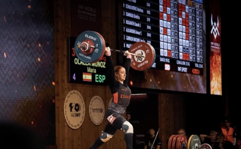 María Olalla bate récords y se cuela en el top diez mundial