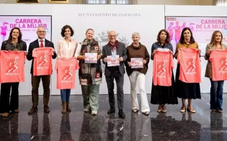 La Carrera de la Mujer volverá a superarse en Zaragoza: este es su nuevo récord de participación