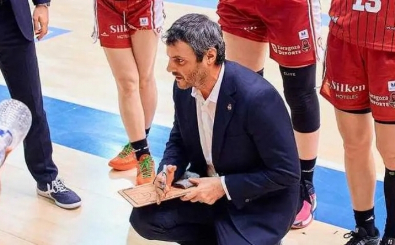 Carlos Cantero, entrenador del Casademont Zaragoza: 