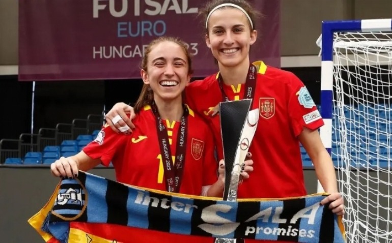 Dos aragonesas hacen historia en el primer Mundial Femenino de Fútbol Sala