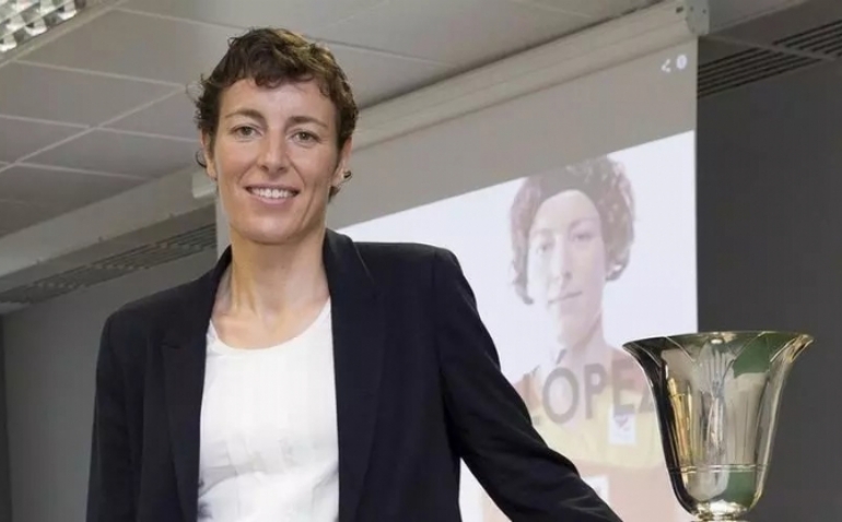 Elisa Aguilar, presidenta de la Federación Española de Baloncesto: 