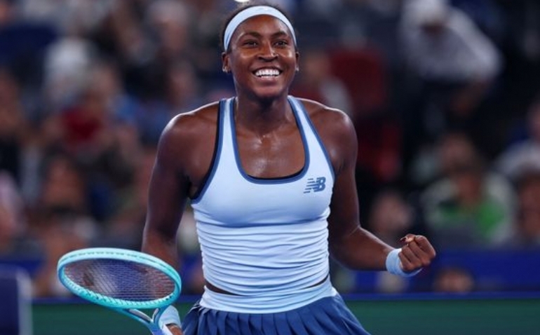Coco Gauff, número tres del mundo: 