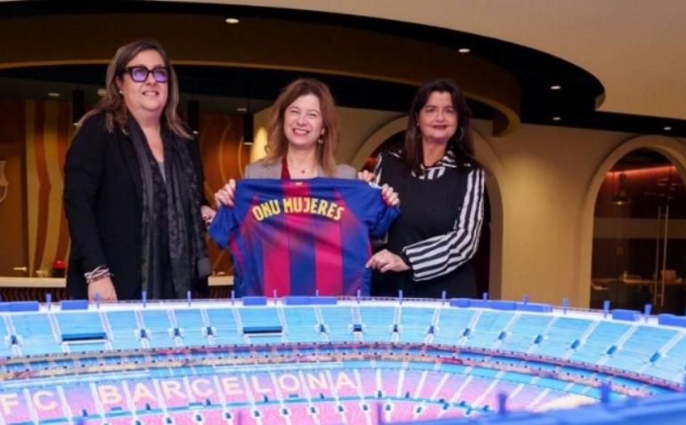 Nueva alianza entre la Fundación Barça y ONU Mujeres