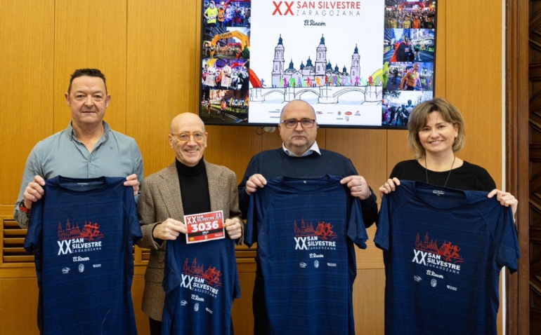 5.000 personas despedirán el año corriendo en el 20º aniversario de la San Silvestre Zaragoza
