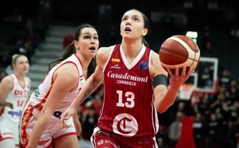 El 1x1 del DVTK - Casademont Zaragoza: Helena Pueyo, el revólver más rápido del Oeste