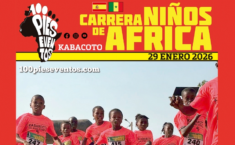 La 9ª Carrera «Niños de África-Kabacoto» tendrá lugar el 29 de enero