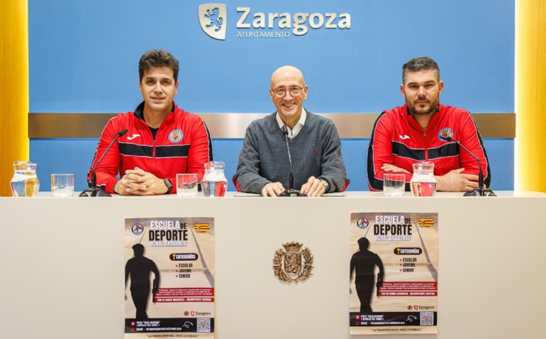 El Ayuntamiento de Zaragoza impulsa el deporte tradicional aragonés con tres nuevas pistas y la primera escuela de barra