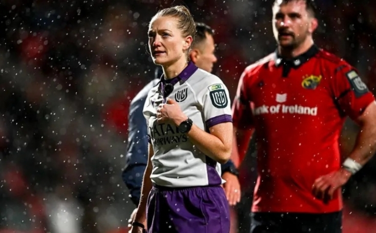 Hollie Davidson abre el camino: primera mujer en arbitrar un partido del Seis Naciones masculino de rugby