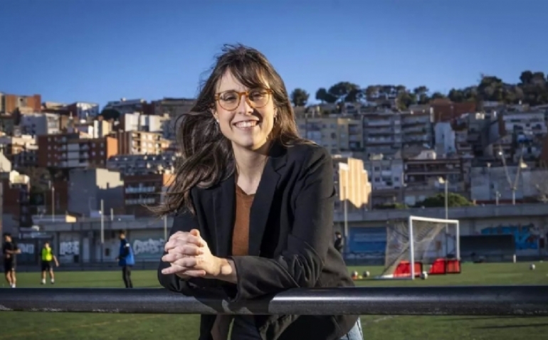 Andrea Orts, fundadora de la primera empresa de scouting de fútbol femenino: 
