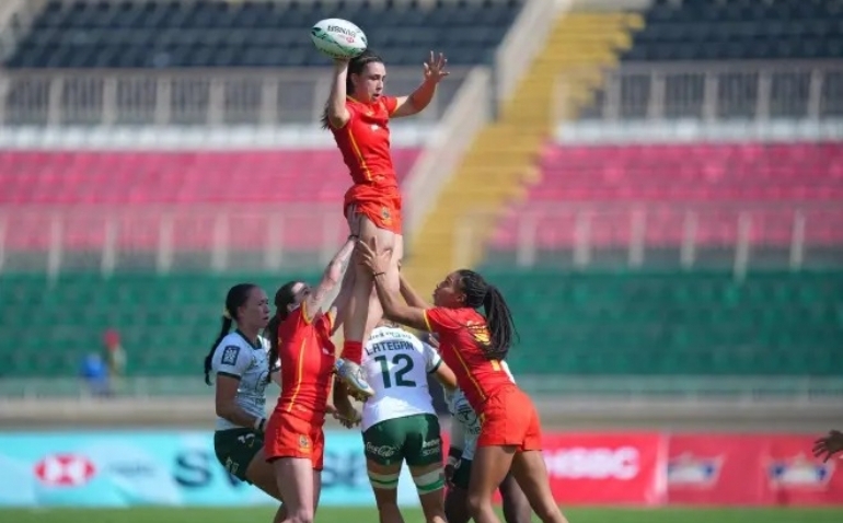 Las Leonas del Seven acaban en positivo el torneo de Kenia