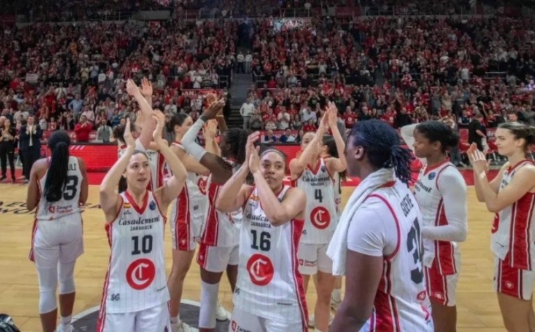 La mejor jugadora del Casademont Zaragoza en la victoria sobre el Praga en la Euroliga