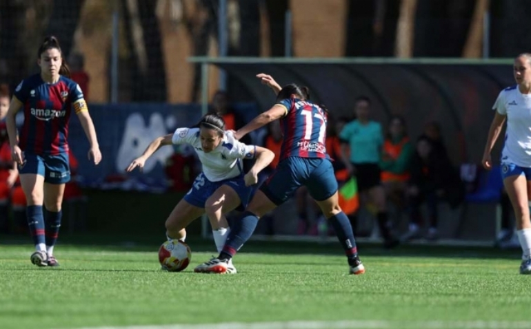 La SD Huesca se lleva un competido derbi aragonés frente al Zaragoza CFF