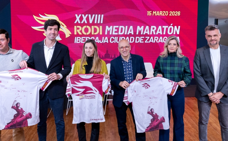La Rodi XXVIII Media Maratón Ibercaja-Ciudad de Zaragoza bate todos los récords con 6.500 participantes y otros 800 en la 5K