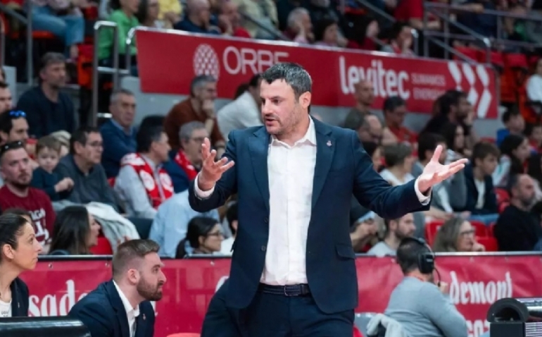 Carlos Cantero, entrenador del Casademont Zaragoza: 