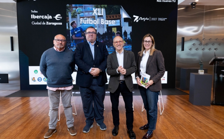 El Campo Municipal El Picarral celebra el XLI Trofeo Ibercaja Ciudad de Zaragoza de fútbol base